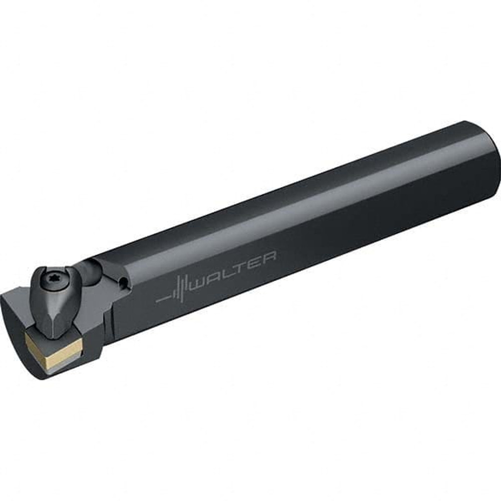 Walter 5335046 Indexable Boring Bar: A24T-DCLNR4, 1.76" Min Bore Dia, Right Hand Cut, 1-1/2" Shank Dia, 95 ° Lead Angle, Steel