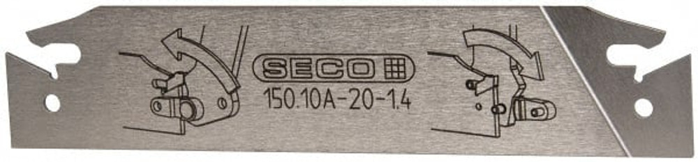 Seco 02578579 150.10A Double End Neutral Indexable Cutoff Blade