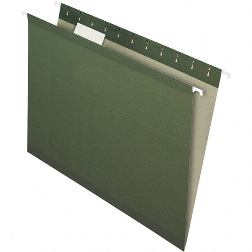 Pendaflex PFXRCY415215SGR Hanging File Folder: Letter, Standard Green, 25/Pack