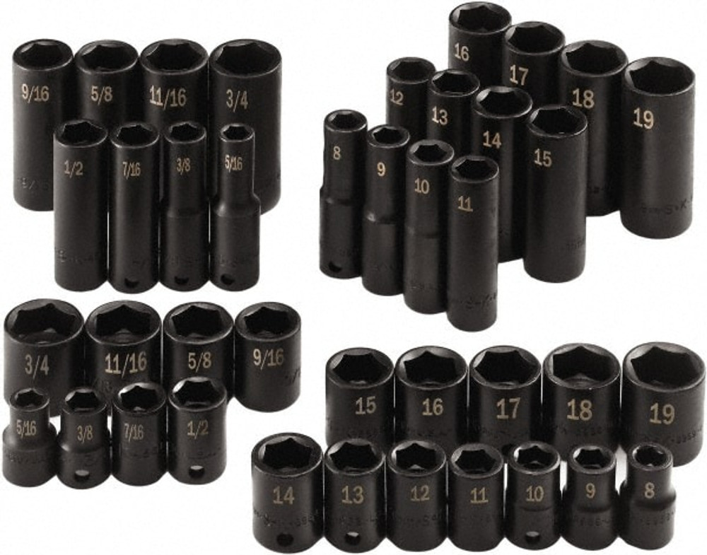 SK 4090 Standard Socket Set: 40 Pc