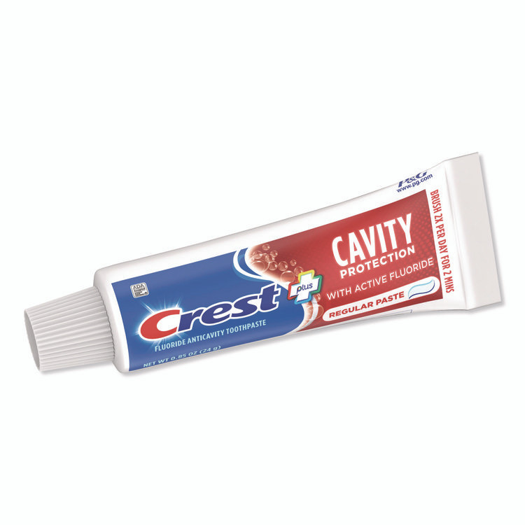 PROCTER & GAMBLE Crest® 09596 Cavity Protection Toothpaste, Mint, Personal Size, 0.85 oz Tube, 240/Carton