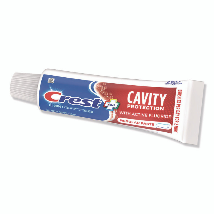 PROCTER & GAMBLE Crest® 09596 Cavity Protection Toothpaste, Mint, Personal Size, 0.85 oz Tube, 240/Carton