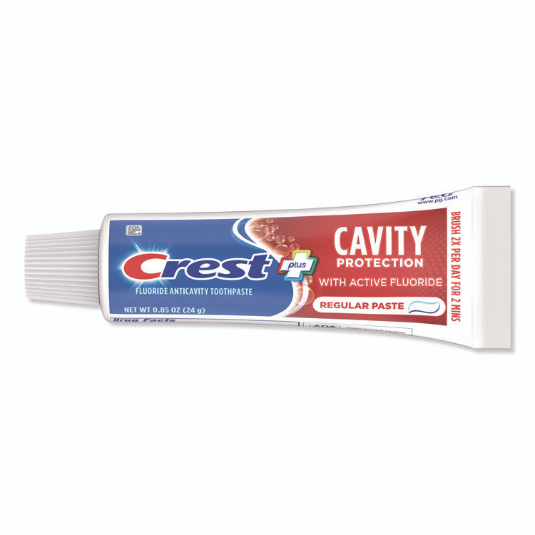 PROCTER & GAMBLE Crest® 09596 Cavity Protection Toothpaste, Mint, Personal Size, 0.85 oz Tube, 240/Carton