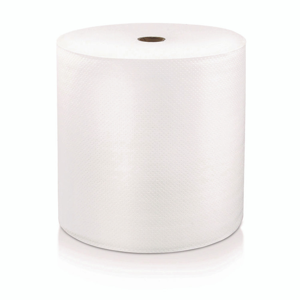 SOLARIS PAPER LoCor® 46901 Hard Wound Roll Towel, 1-Ply, 8" x 1,000 ft, White, 6 Rolls/Carton