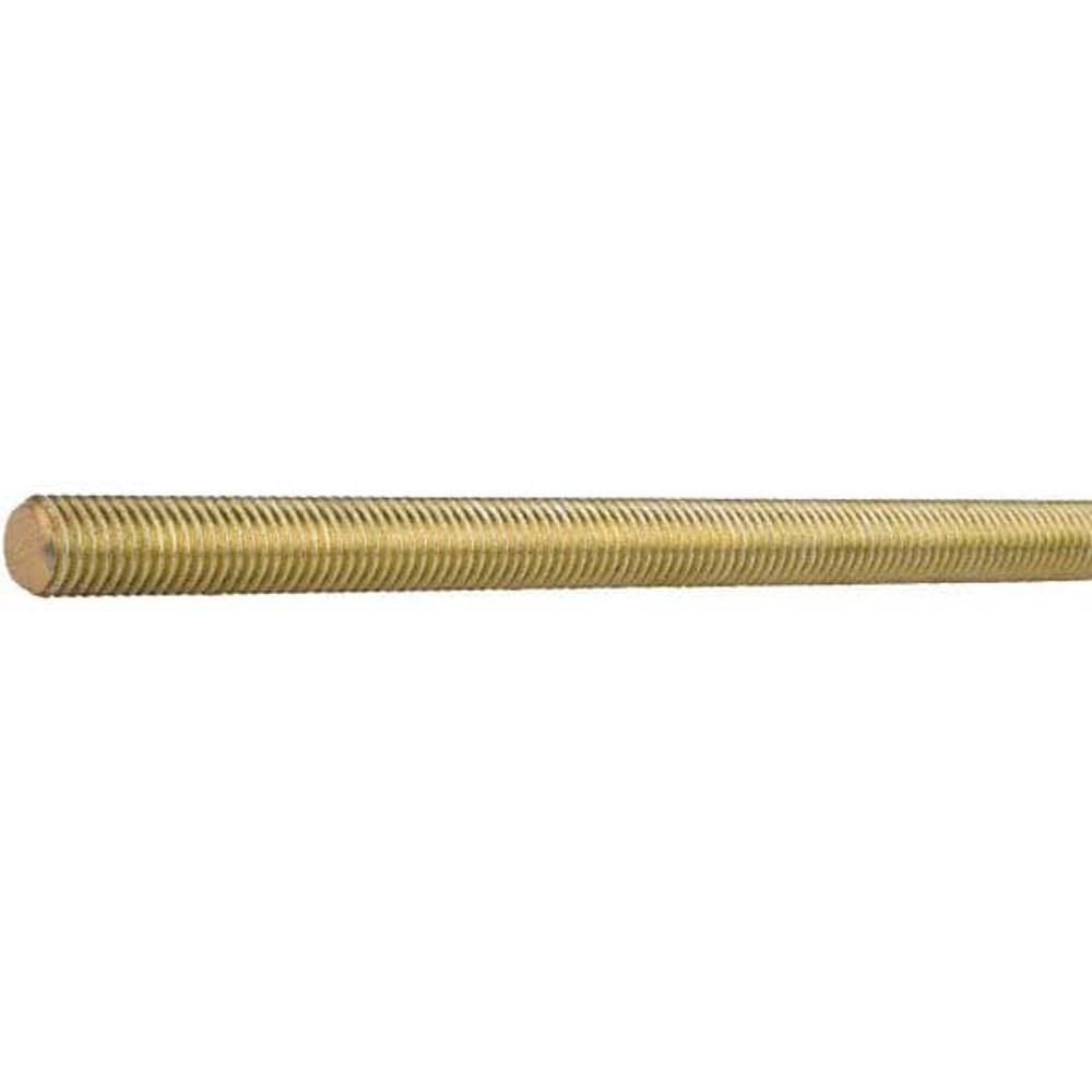 Value Collection 07173 Threaded Rod: 1-1/8-7, 3' Long, Stainless Steel