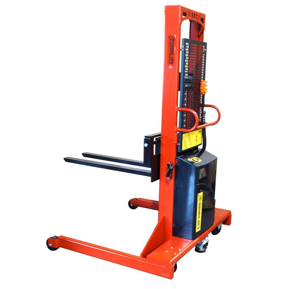 Wesco Industrial Products 261066 1,500 Lb Capacity, 76" Lift Height, Battery Operated Lift