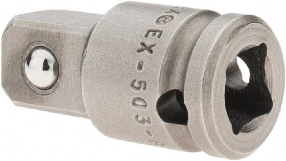 Apex EX-503-B Socket Adapter: Drive, 1/2" Square Male, 3/8" Square Female