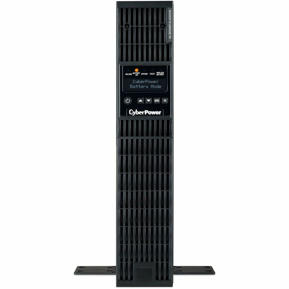 CYBERPOWERPC CyberPower OL3000RTXL2UHVN  OL3000RTXL2UHVN Smart App Online UPS Systems - 3000VA/2700W, 200 - 240 VAC, NEMA L6-20P, 2U, Rack / Tower, Sine Wave, 3 Outlets, LCD, PowerPanel Business, $400000 CEG, 3YR Warranty