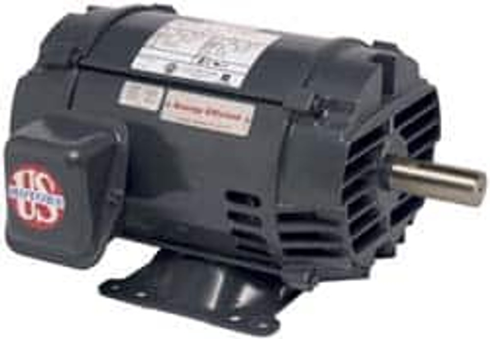 US Motors D5P1D Three Phase Premium Efficient AC Motor: TEFC Enclosure