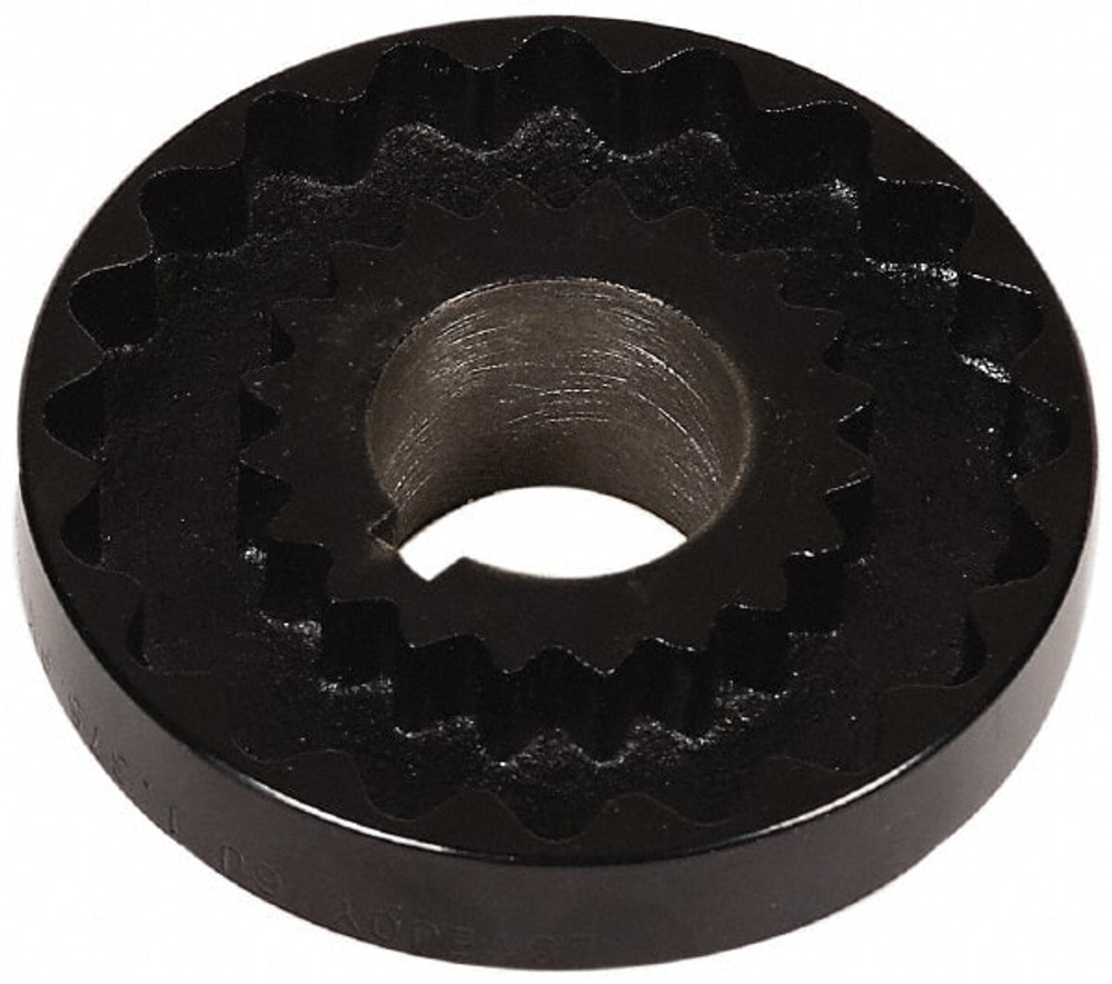 Lovejoy 68514436181 2-1/8" Max Bore Diam, 1/2" x 1/4" Keyway Width x Depth, Flexible Coupling Hub