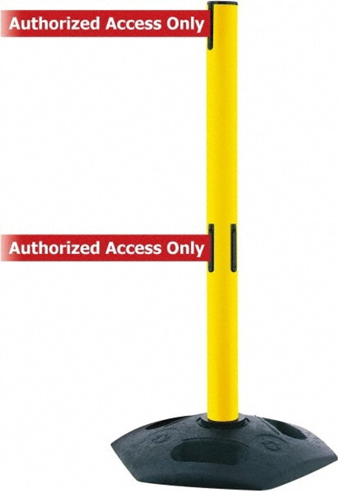 Tensator 886T2-35-STD-RA 4 Way Stanchion: 38" High, Octagon Base