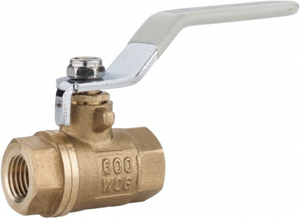 Value Collection TXN025 Full Port Manual Ball Valve: 1/4" Pipe, Full Port