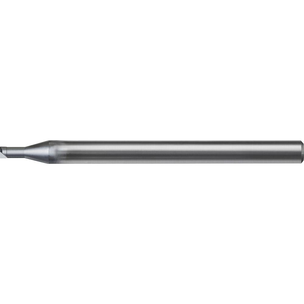 US Union Tool 2824101 Corner Radius End Mill: 1.00 mm Dia, 0.50 mm LOC, 0 deg Helix, UDC Coated, Corner Radius End, Centercutting Series UDCLRS