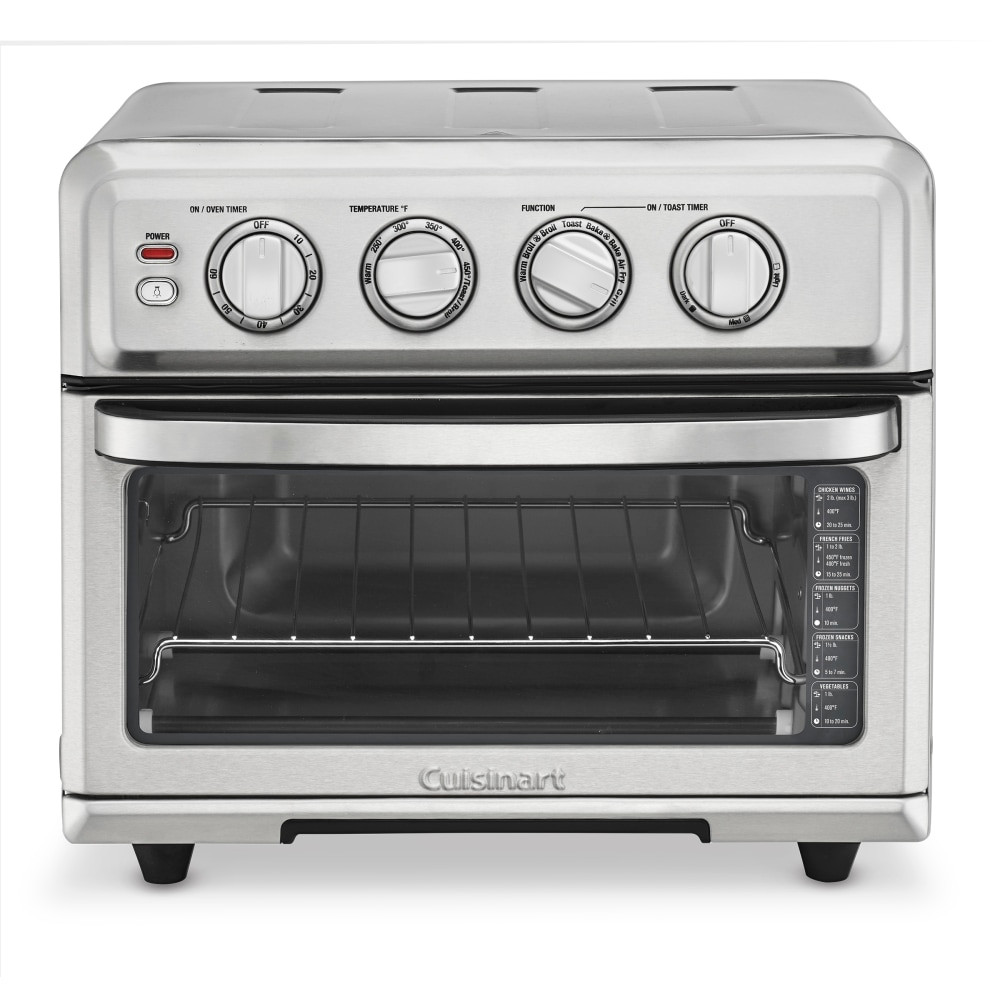 CONAIR CORPORATION Cuisinart TOA-70  Digital Air Fryer Toaster Oven, 13-3/4inH x 15-3/4inW x 15-1/2inD, Silver