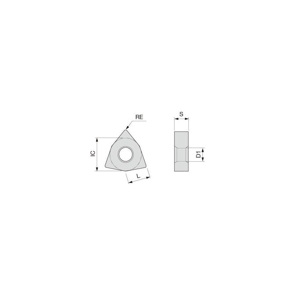 Tungaloy 6785760 Turning Insert: WNMG433DM T9205, Solid Carbide