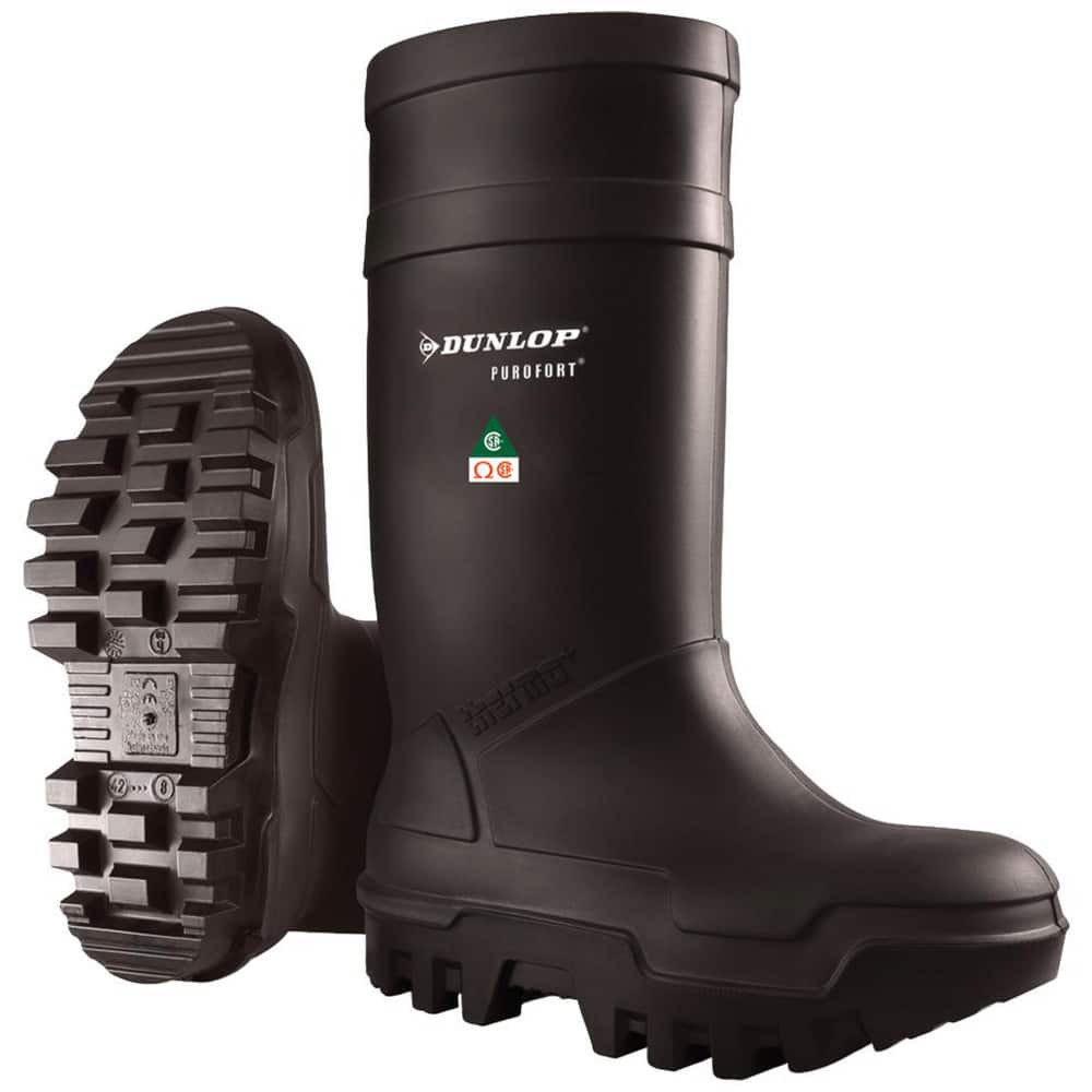Dunlop Protective Footwear EC02A33-13 Boots & Shoes; Footwear Type: Work Boot ; Footwear Style: Gumboot ; Gender: Men ; Men's Size: 13 ; Upper Material: Purofort ; Outsole Material: Purofort