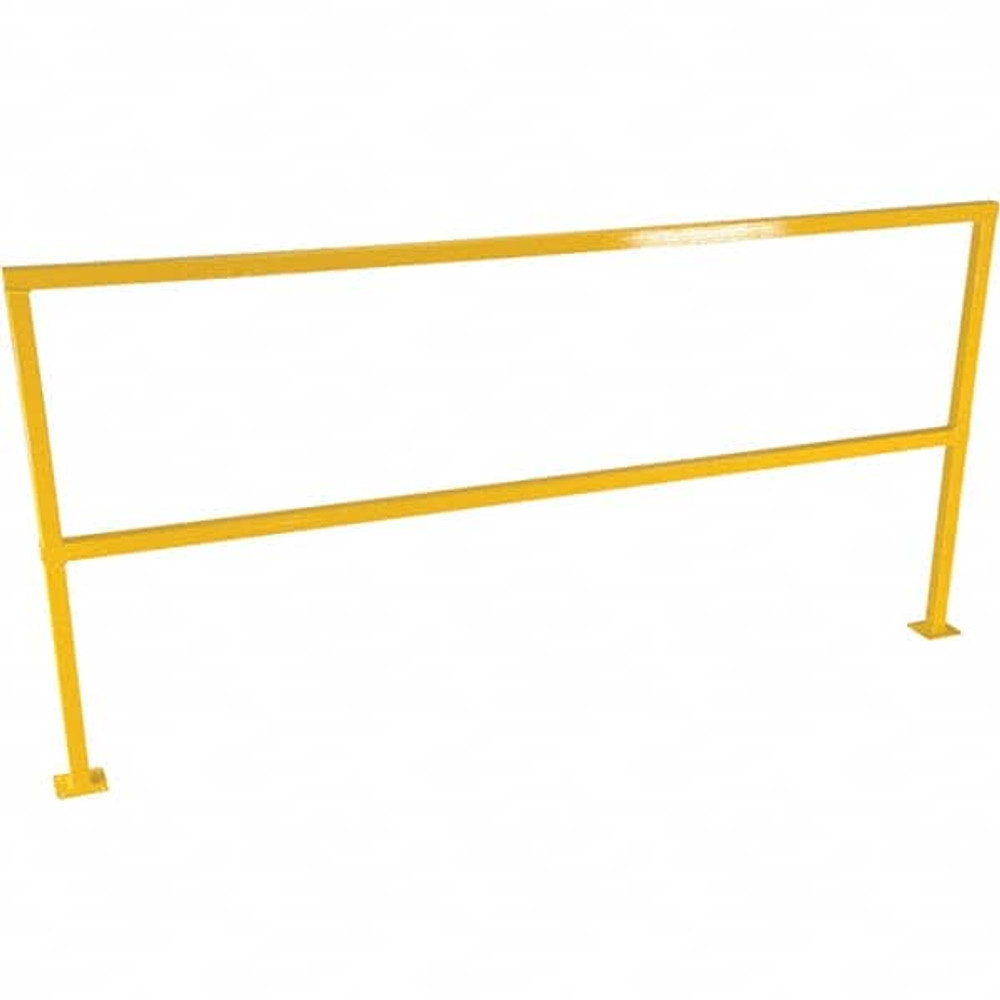 Vestil SQ-84 Hand Rail: Yellow, Steel