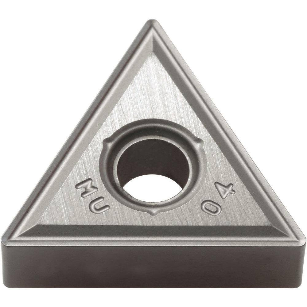 Kyocera TLW00085 Turning Inserts; Insert Style: TNMG ; Insert Size Code: 332 ; Insert Shape: Triangle ; Included Angle: 60.00 ; Inscribed Circle (Decimal Inch): 0.3750 ; Corner Radius (Decimal Inch): 0.0315