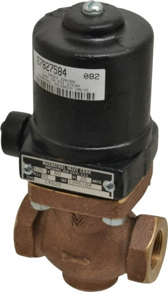 Magnatrol Valve G14S23SC-ACTS Solenoid Valve: 3/4" Port, NPT