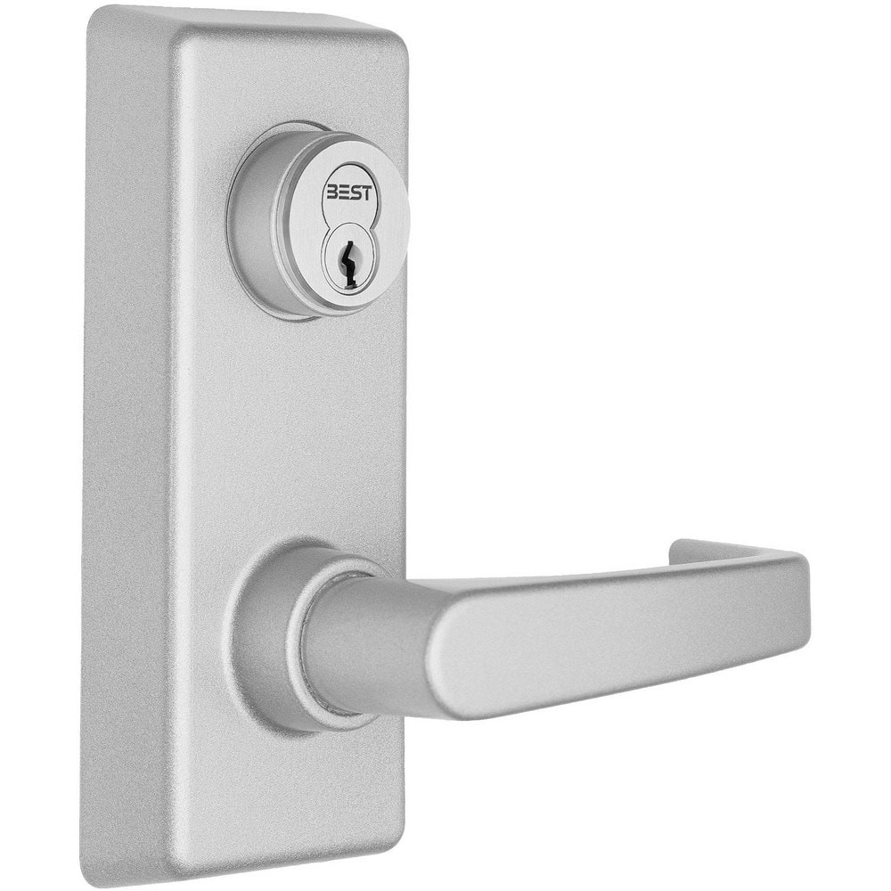 BestDormakaba 808A 689 Trim; Trim Type: Classroom Lever ; For Use With: Precision Exit Device Trims ; Material: Metal ; Finish/Coating: Aluminum Painted