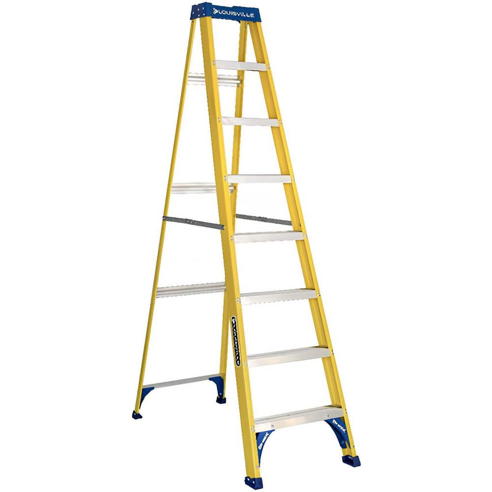 Louisville FS2006 5-Step Fiberglass Step Ladder: Type I, 6' High