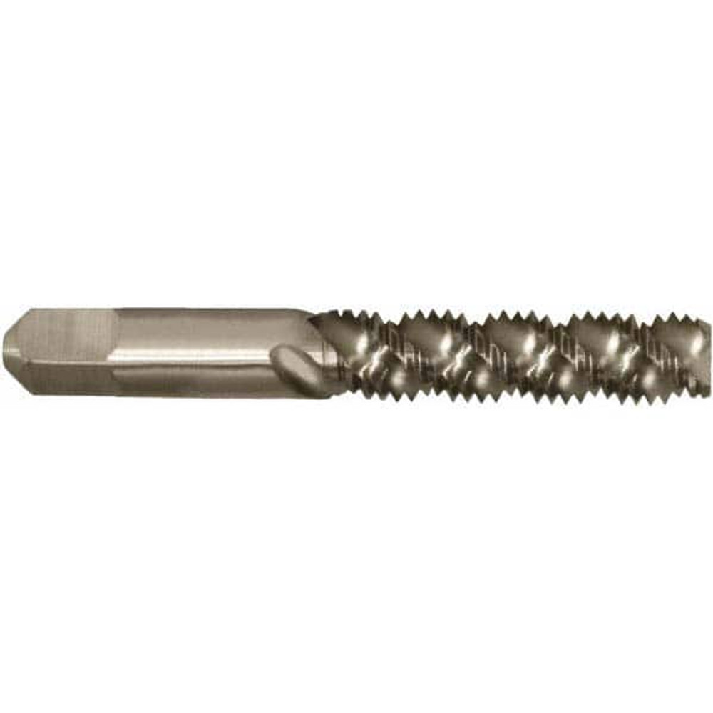 Greenfield Threading 367339 Spiral Flute Tap: #10-32 UNF, 3 Flutes, Bottoming, 2B Class of Fit, High Speed Steel, Bright/Uncoated