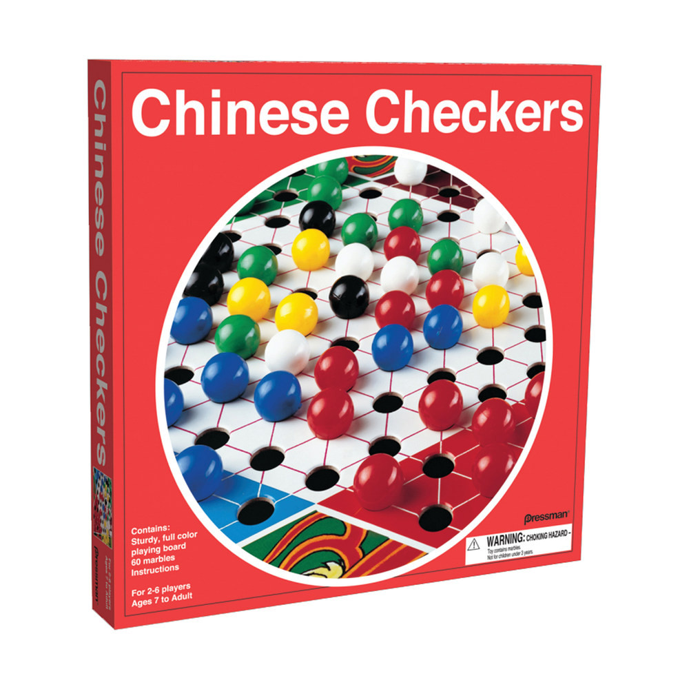 PRESSMAN TOY CORPORATION PRE190206 Pressman Chinese Checkers, All Ages