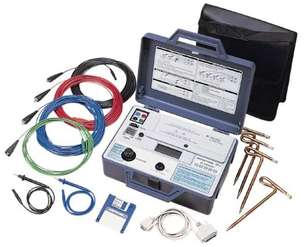Amprobe GP-1 Earth Ground Resistance Testers; Operating Frequency (Hz): 135 ; Display Type: LCD ; PSC Code: 6625