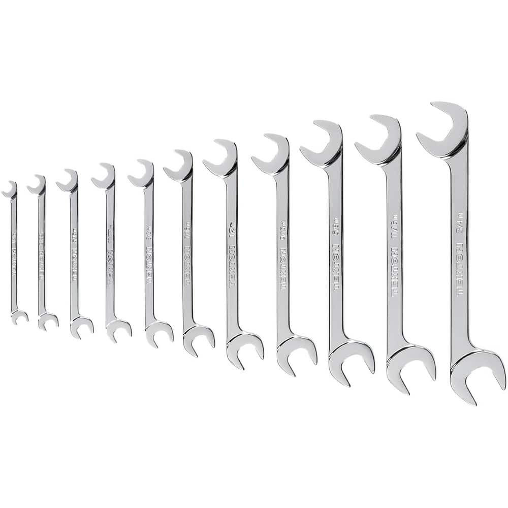 Tekton WAE90110 Wrench Sets; System Of Measurement: Inch ; Size Range: 1/4 in - 3/8 in ; Container Type: None ; Wrench Size: Set ; Material: Steel ; Non-sparking: No