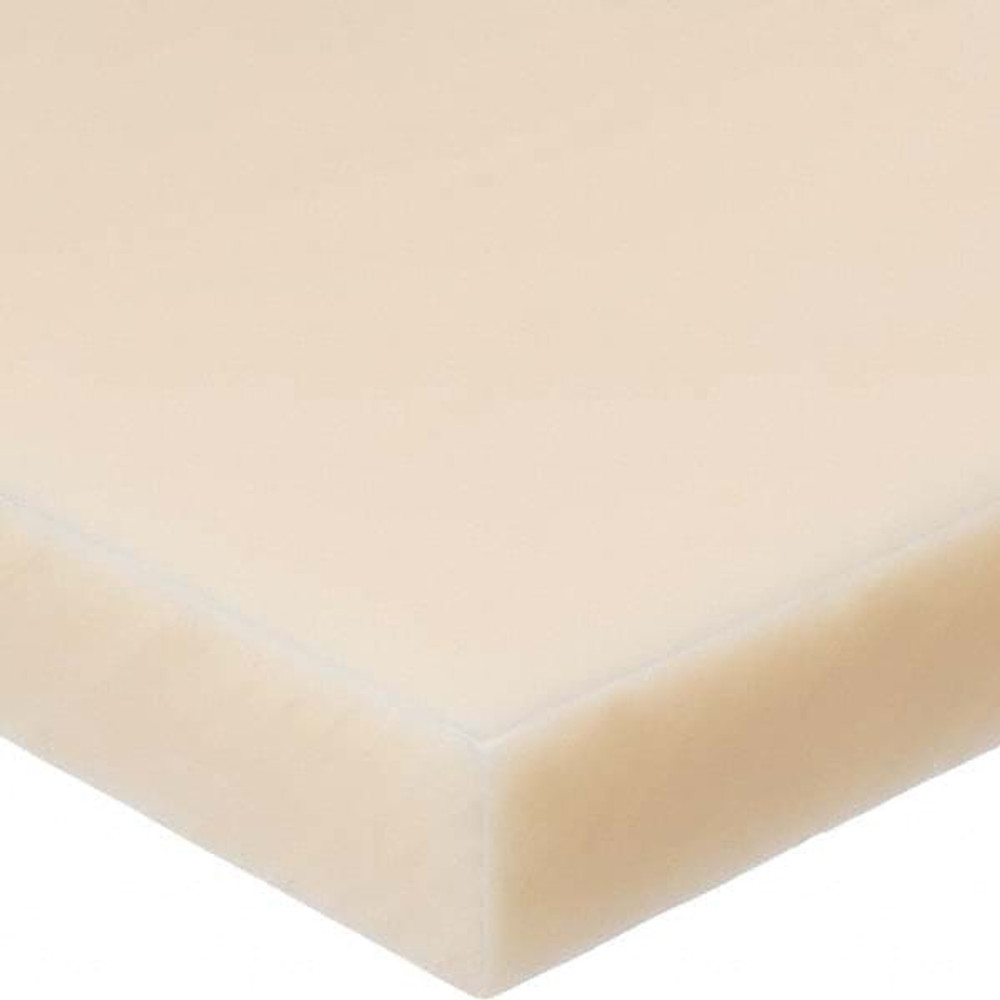 USA Industrials BULK-PS-NYL-417 Plastic Sheet: Nylon 6/6, 3/8" Thick, Off-White, 10,000 psi Tensile Strength