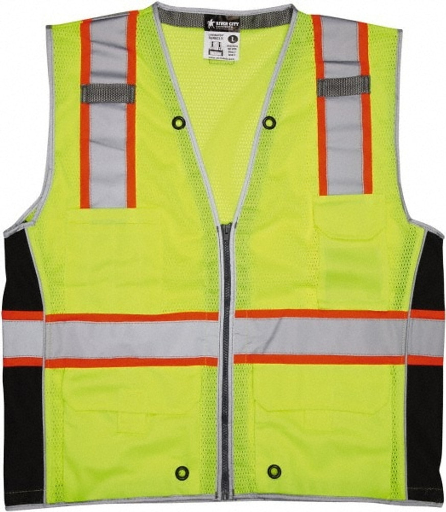 MCR Safety SURVCL2LX2 High Visibility Vest: 2X-Large