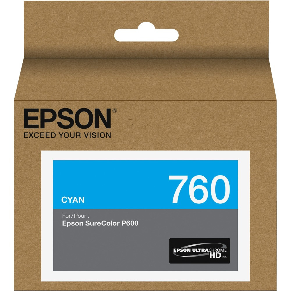 Be more productive with 25.9 ml. ink  UltraChrome HD ink for imaging excellence  Part of a 9-color ink set for clear, vibrant prints  Cartridges are sold separately  Compatible with Epson SureColor P600  Recycling solution - designed to encourage recycling, helping you divert materials from landfill.
