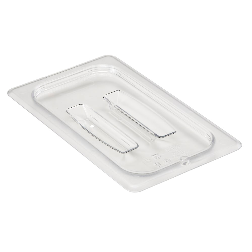 CAMBRO MFG. CO. Cambro 40CWCH135  Camwear 1/4 Food Pan Lids With Handles, Clear, Set Of 6 Lids