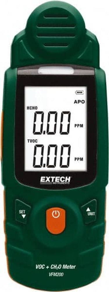Extech VFM200 Audible, Visual Alarm, Backlit LCD Display, Formaldehyde Monitor
