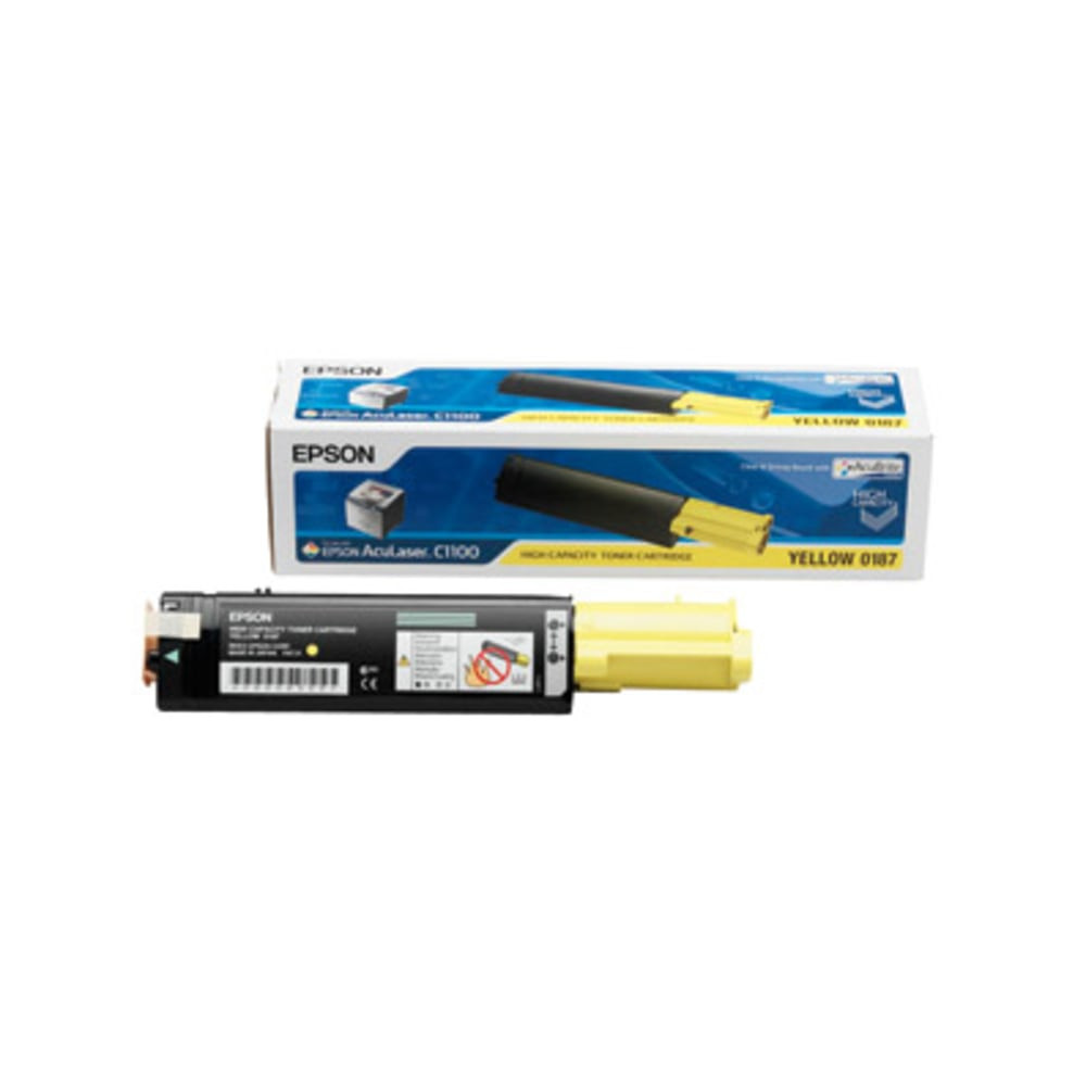 EPSON AMERICA INC. S050187 Epson S050187 Yellow Toner Cartridge, S050191