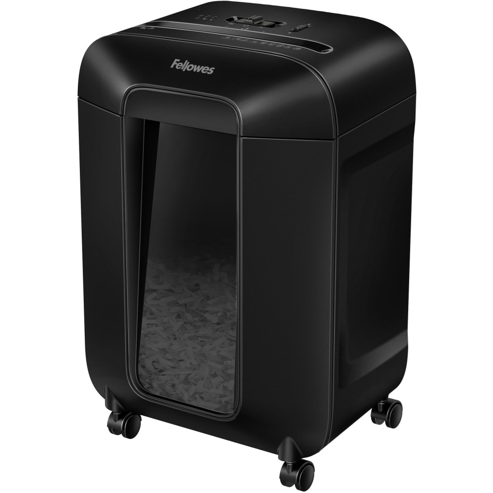 FELLOWES INC. 4400401 Fellowes LX85 Cross Cut 12-Sheet Home Office Paper Shredder with SafeSense, Black
