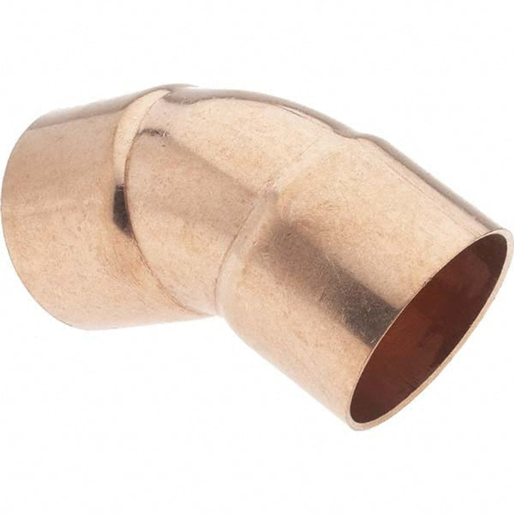 Value Collection BDNA-15797 Wrot Copper Pipe 45 ° Elbow: 1-1/2" Fitting, C x C