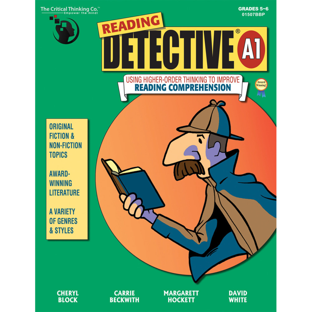 CRITICAL THINKING CO. CTB1507 The Critical Thinking Co. Reading Detective A1, Grade 5-6