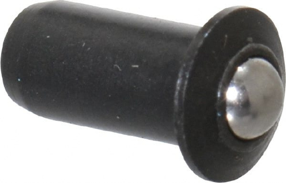 Vlier PFB48 Steel Press Fit Ball Plunger: 0.125" Dia, 0.252" Long