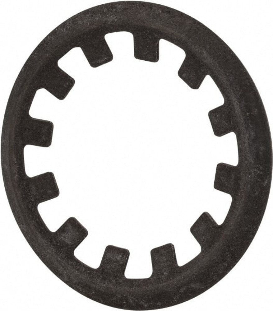 Rotor Clip TX-56ST PA External Self-Locking Retaining Ring: 9/16" Shaft Dia, 1060-1090 Steel, Phosphate Finish