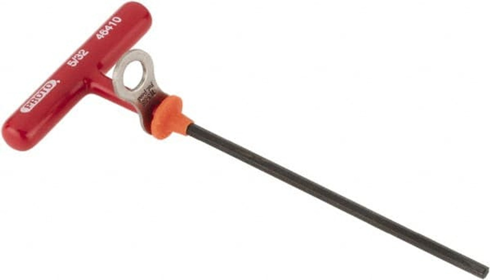 Proto J46410-TT Hex Key: Tethered T-Handle Cushion Grip Arm