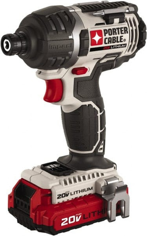 Porter-Cable PCCK640LB Cordless Impact Driver: 20V, 1/4" Drive, 2,900 RPM