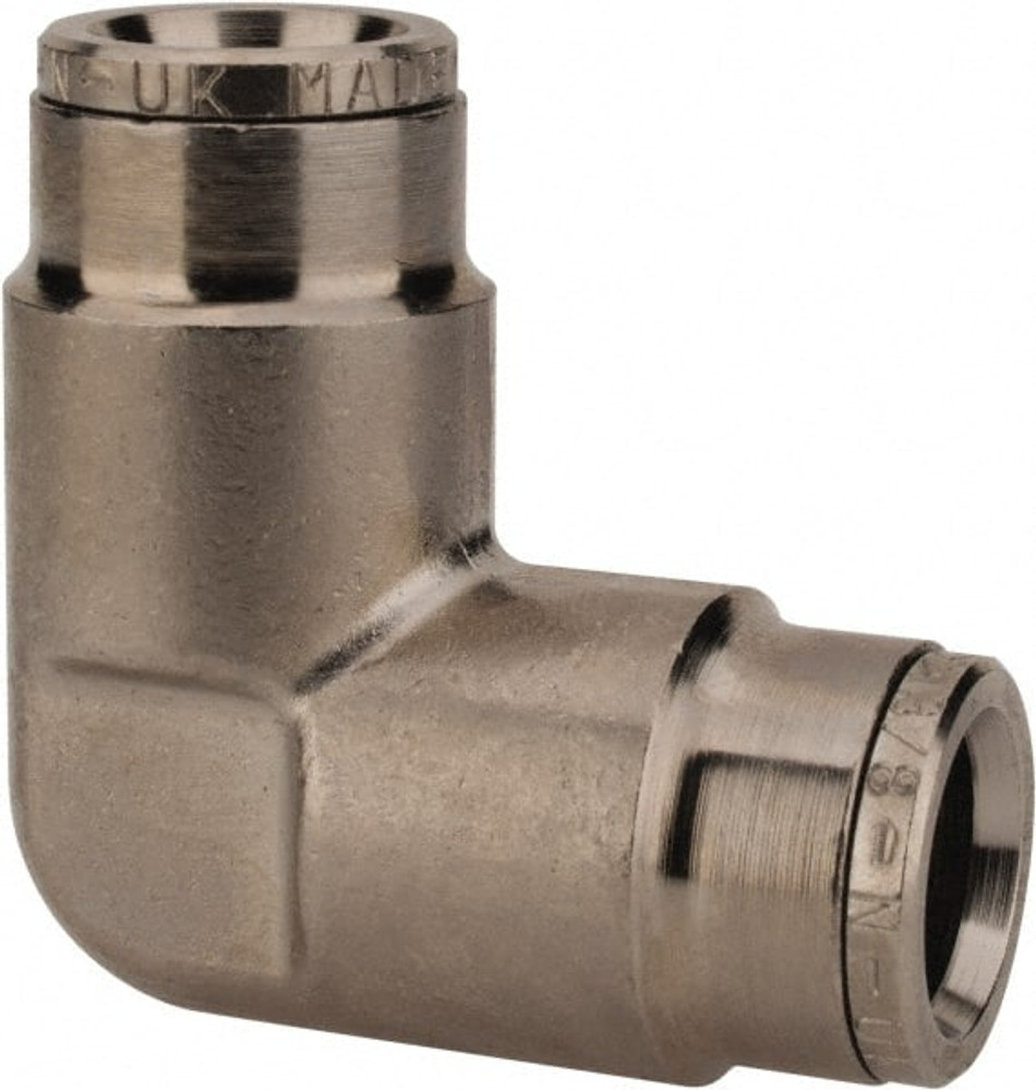 Norgren 120400600 Push-To-Connect Tube to Tube Tube Fitting: Pneufit Union Elbow, 3/8" OD