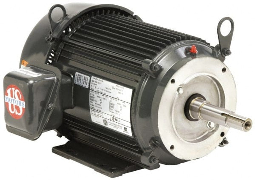 US Motors EE706 Three Phase Standard Efficient AC Motor: TEFC Enclosure