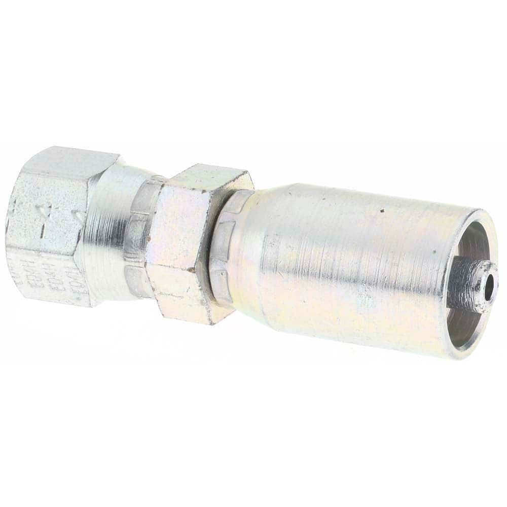 Parker PX-00290 Hydraulic Hose Female Connector: 0.1875" ID, 7/16-20