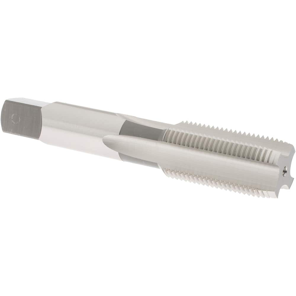 OSG 1115800 Straight Flute Tap: 7/8-14 UNF, 4 Flutes, Plug, High Speed Steel, Bright/Uncoated