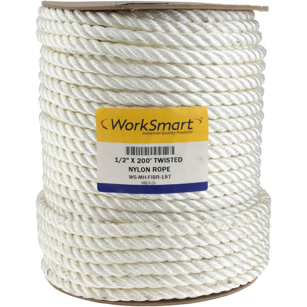 Value Collection WS-MH-FIBR-197 200' Max Length Nylon Twisted Rope