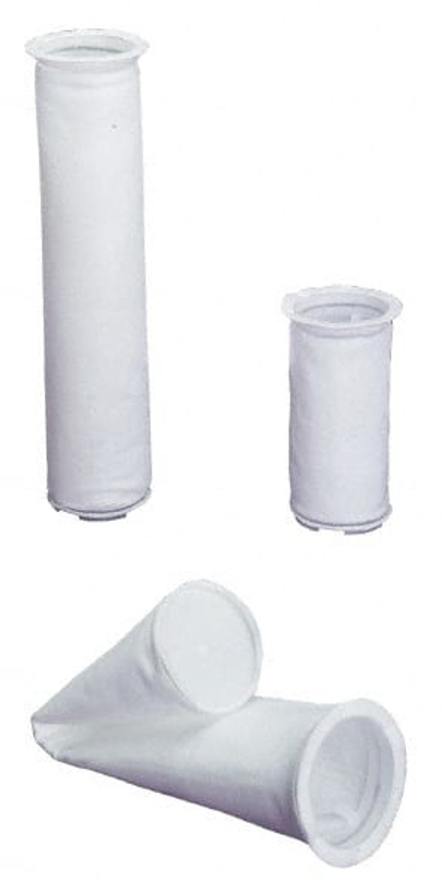 Pentair KEM200K4K Bag Filters; Bag Type: High-Efficiency ; Bag Size (#): 4 ; Micron Rating: 200 ; Maximum Flow Rate: 15GPM ; Diameter (Inch, Fraction): 4-1/8 ; Body Material: Polyester