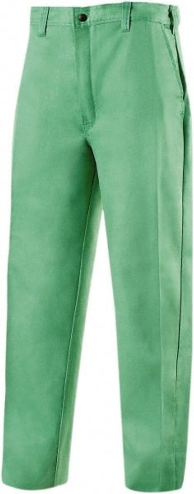Steiner 103-4632 Work Pants: Flame-Resistant & Flame Retardant, Universal, Cotton, Green, 46" Waist, 32" Inseam Length