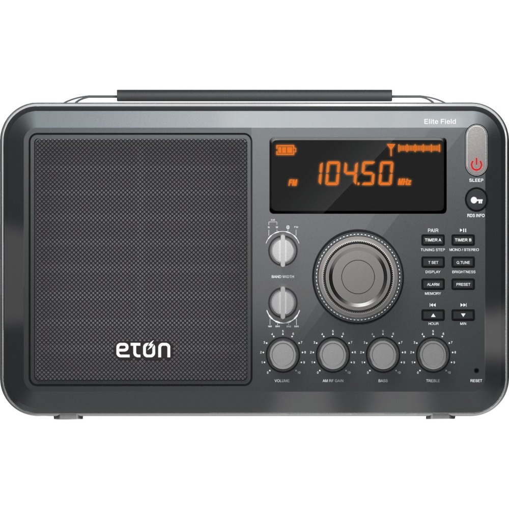 ETON CORPORATION Eton NELITEFIELD  Elite Field Radio - LCD Display - Headphone - 4 x D - Desktop/Portable